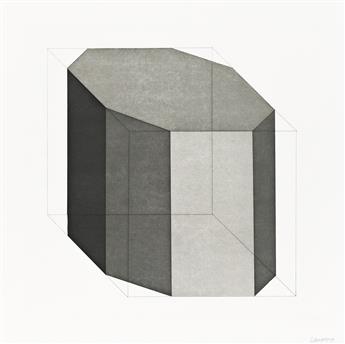 SOL LEWITT Forms Derived from a Cube.